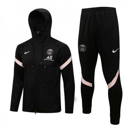 Paris Saint Germain Chaqueta De Entrenamiento Con Capucha 2022/23 Rosa Negra Paris Saint Germain Chaqueta De Entrenamiento Con Capucha 2022/23 Rosa Negra